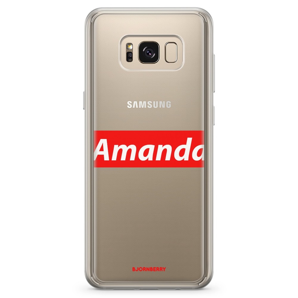 Samsung Galaxy S8 Plus Case Fashion Custom - Superb Name