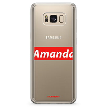 Samsung Galaxy S8 Plus Case Fashion Custom - Superb Name
