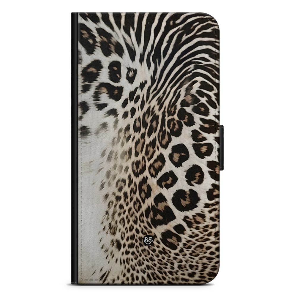 Huawei P40 Wallet Case - WILD BLOOM - Leopard Fade