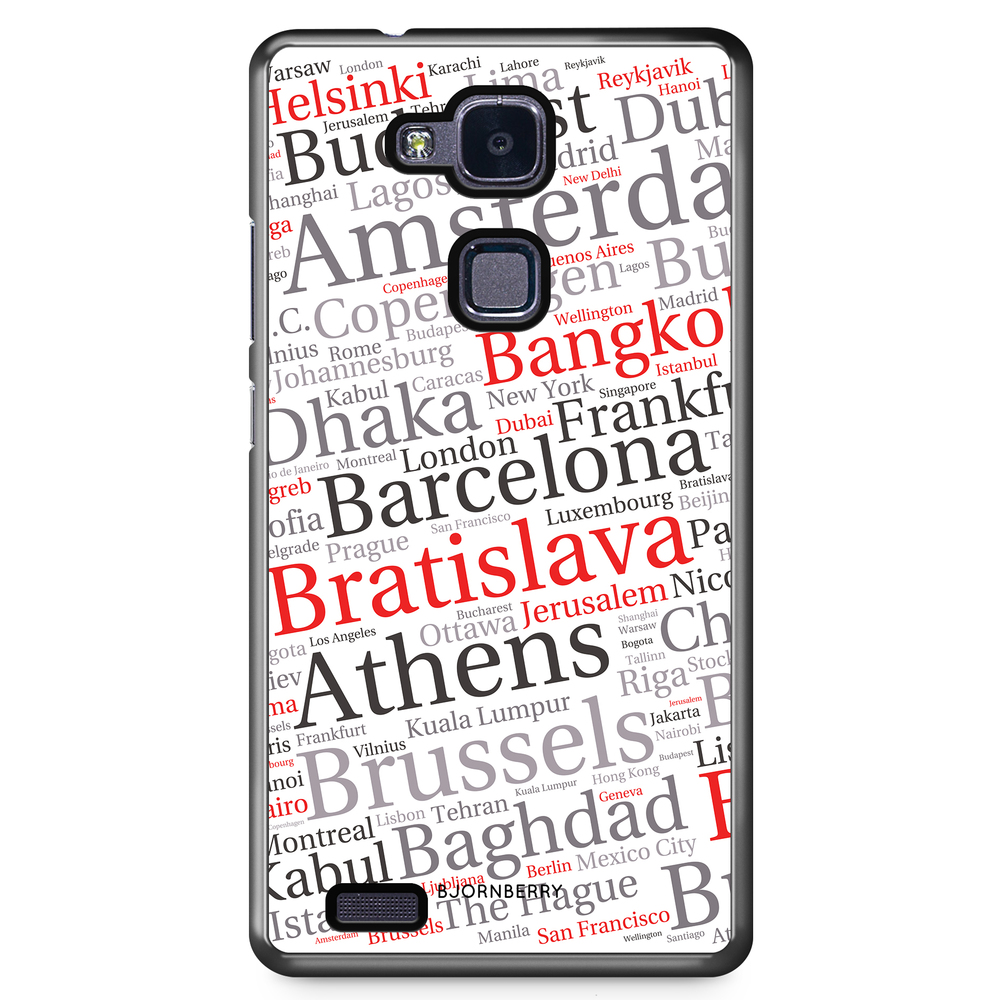 Huawei Honor 5X Case - City Names