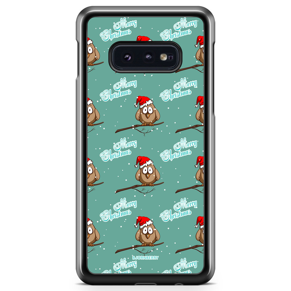 Samsung Galaxy S10e Case - Xmas Sparrows