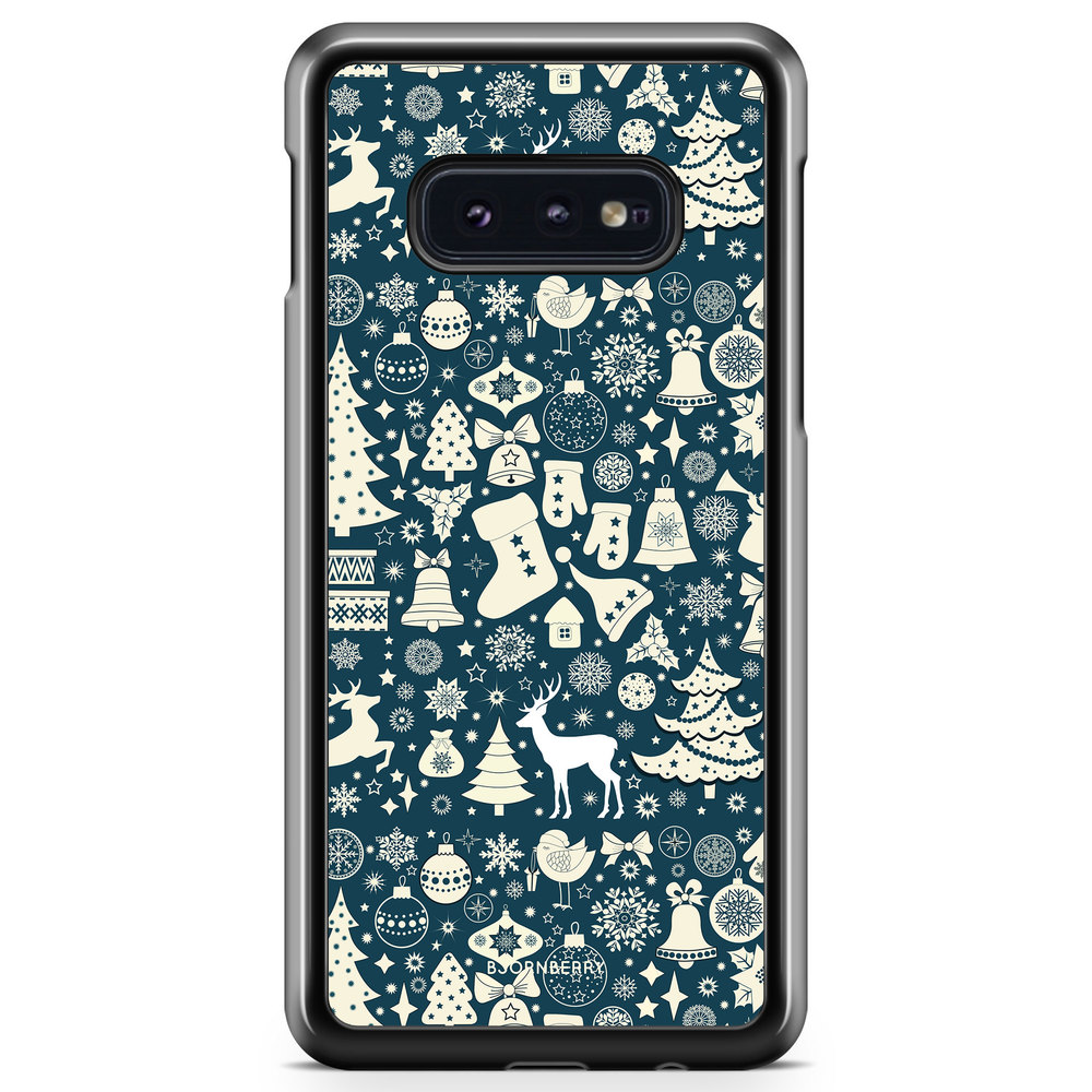 Samsung Galaxy S10e Case - Reindeers & Spruces
