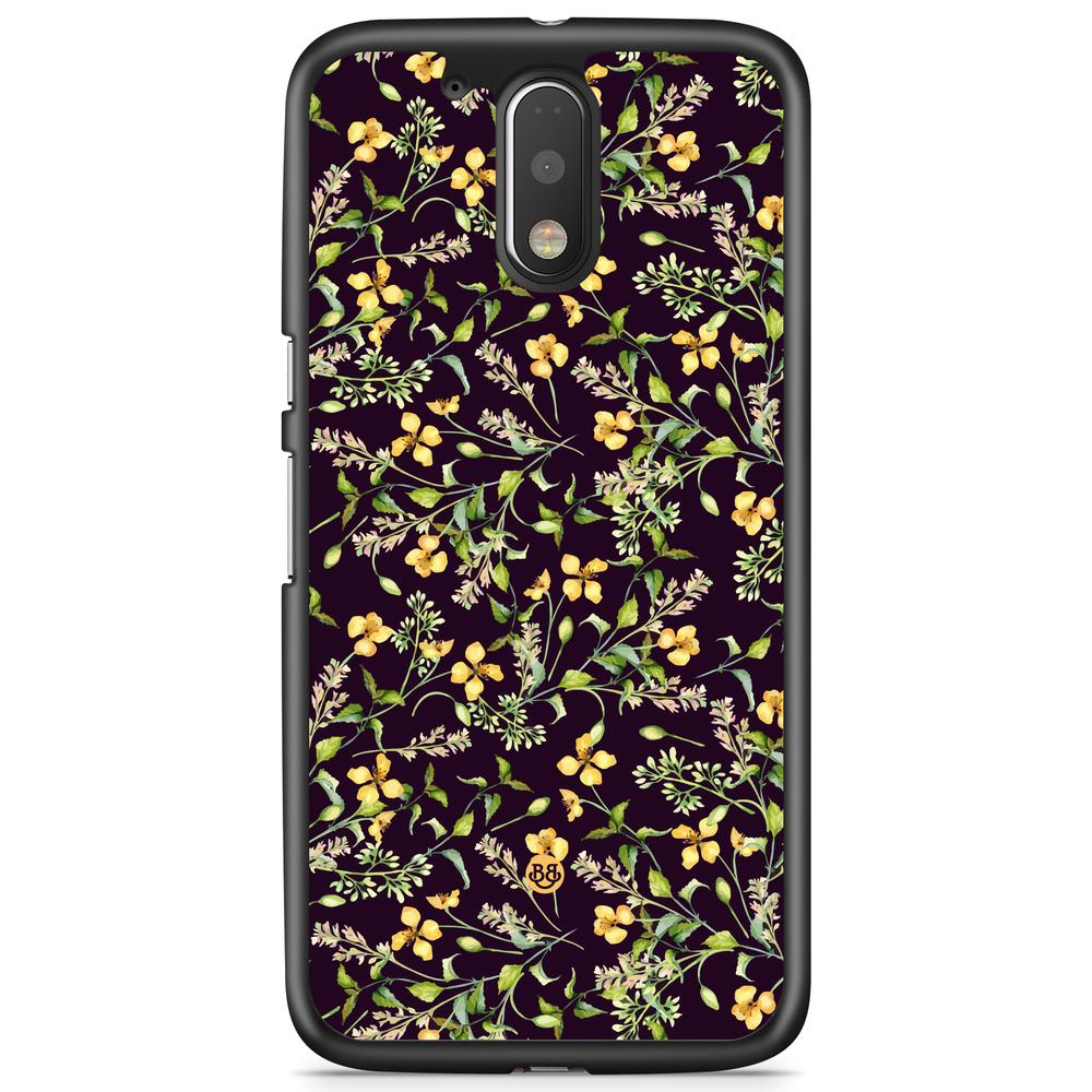 Moto G4/G4 Plus Case - WILD AUTUMN - Frosted Flora