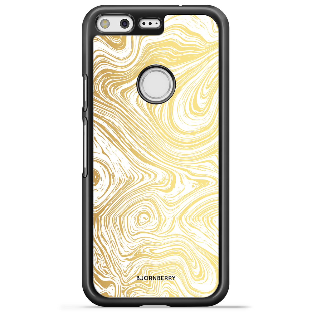 Google Pixel Case - Gold Marble