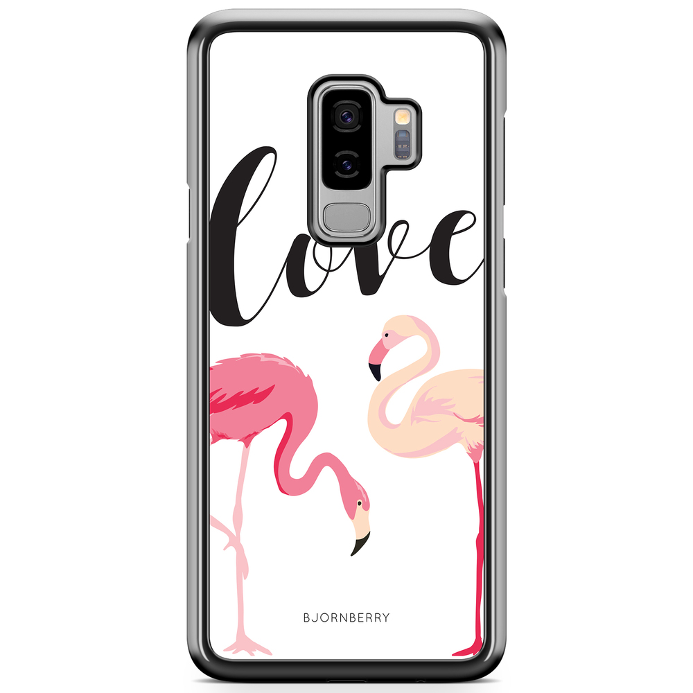 Samsung Galaxy S9 Plus Case - Love Flamingo