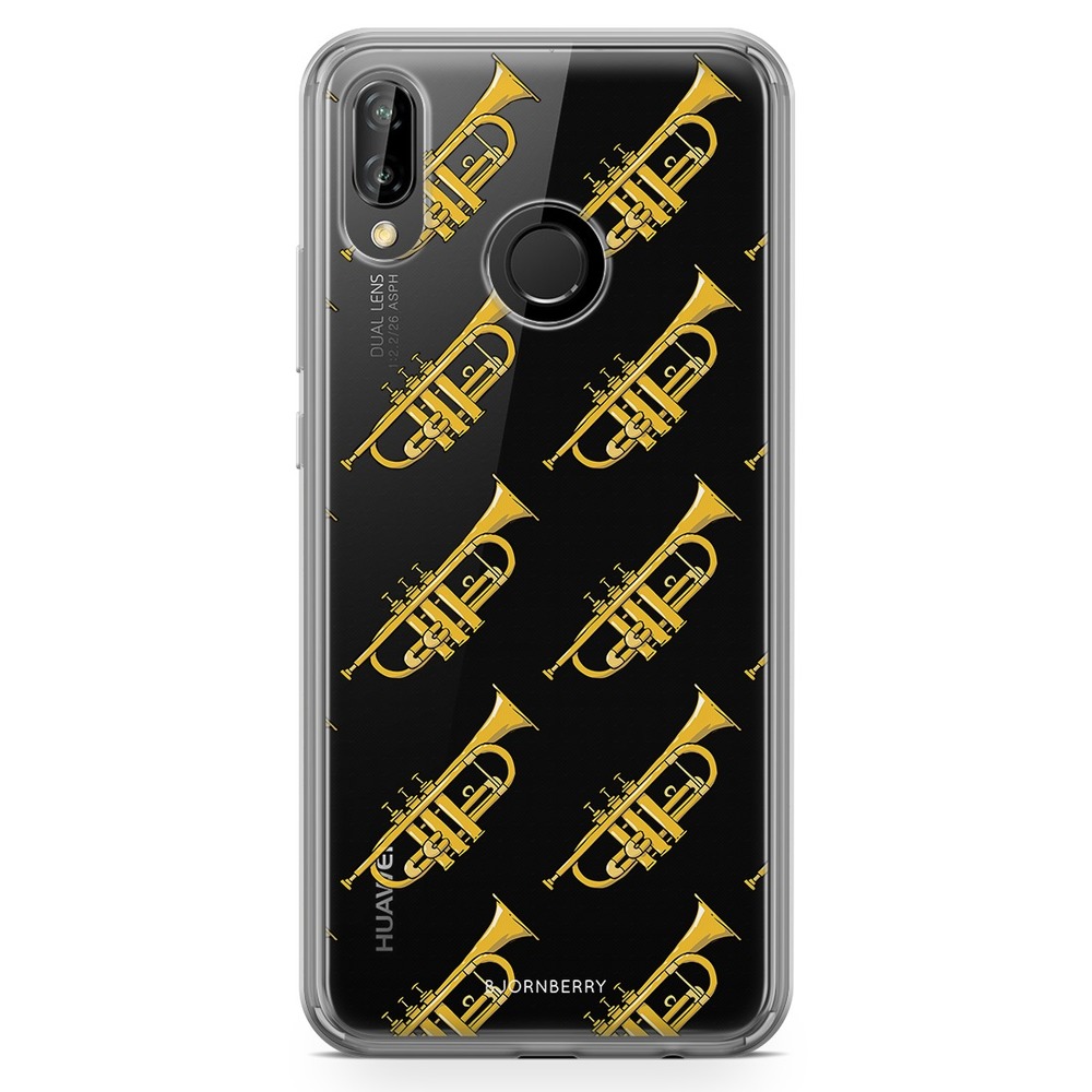 Huawei P20 Lite Fashion Case - Trumpet Pattern