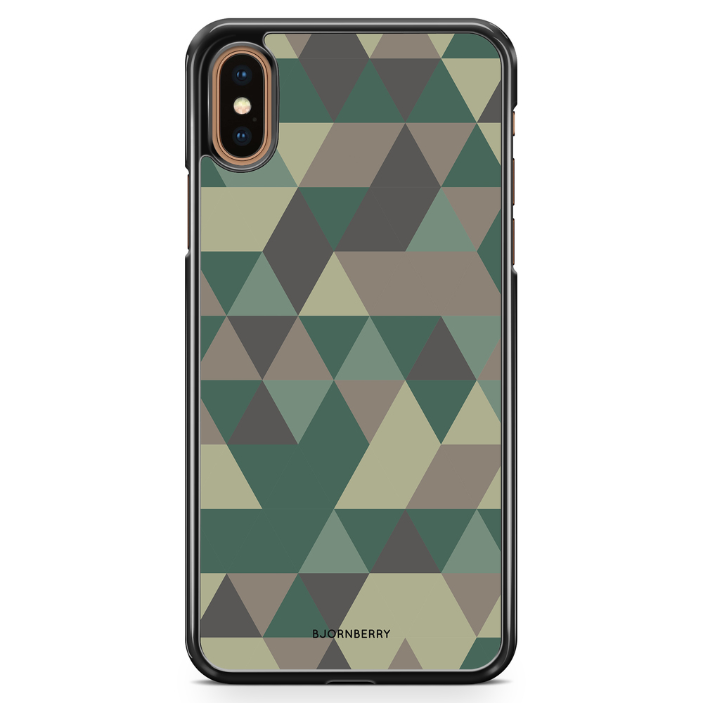 iPhone XS Max Case - Camo Triangle