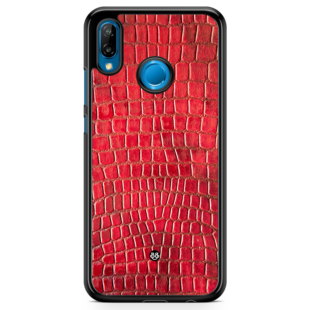 Huawei P20 Lite Case - Red Snake