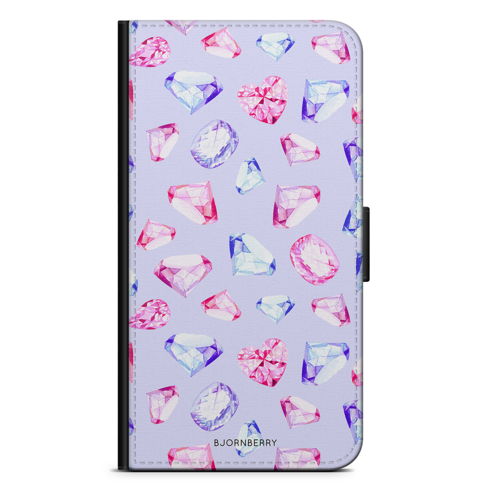 Samsung Galaxy S4 Mini Plånboksfodral - Diamanter | Mobilskal & Mobilfodral BJORNBERRY