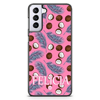 Samsung Galaxy S21 Plus Custom Skal - Tropiskt Namn