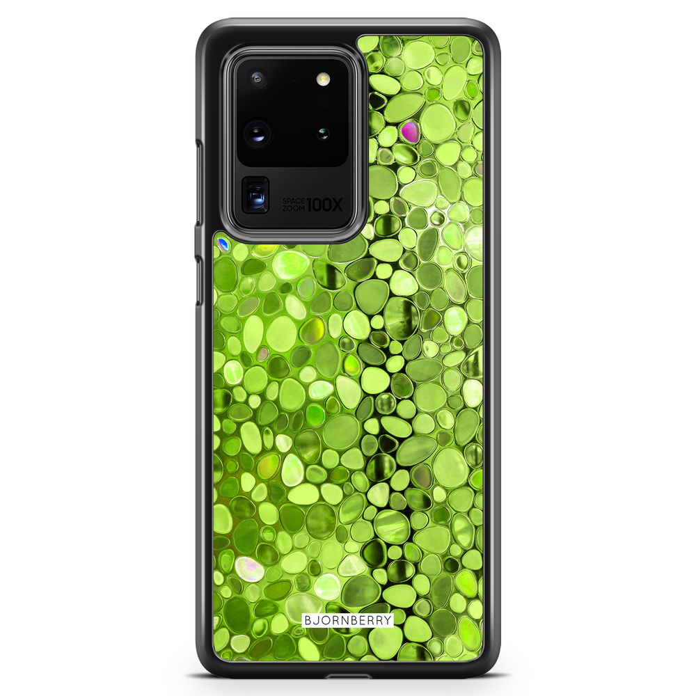 Samsung Galaxy S20 Ultra Case - Stained Glass Green