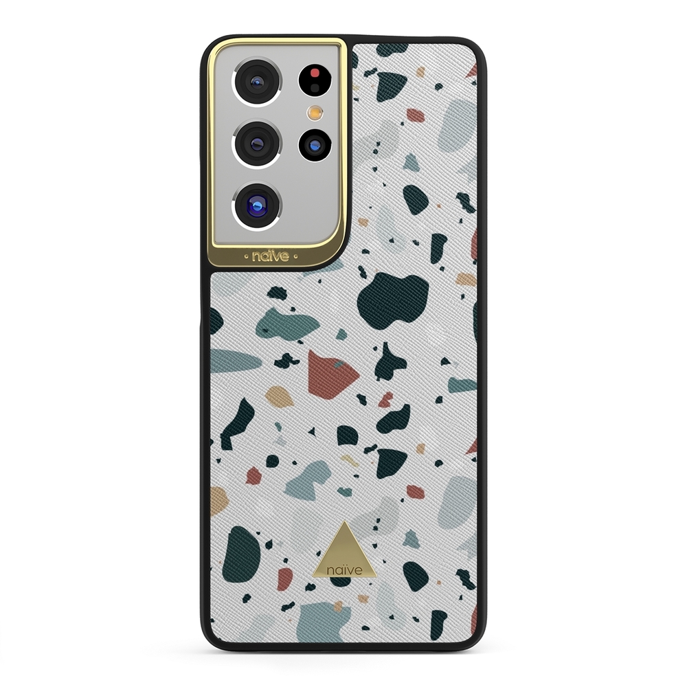 Naive Samsung Galaxy S21 Ultra Case - Terrazzo