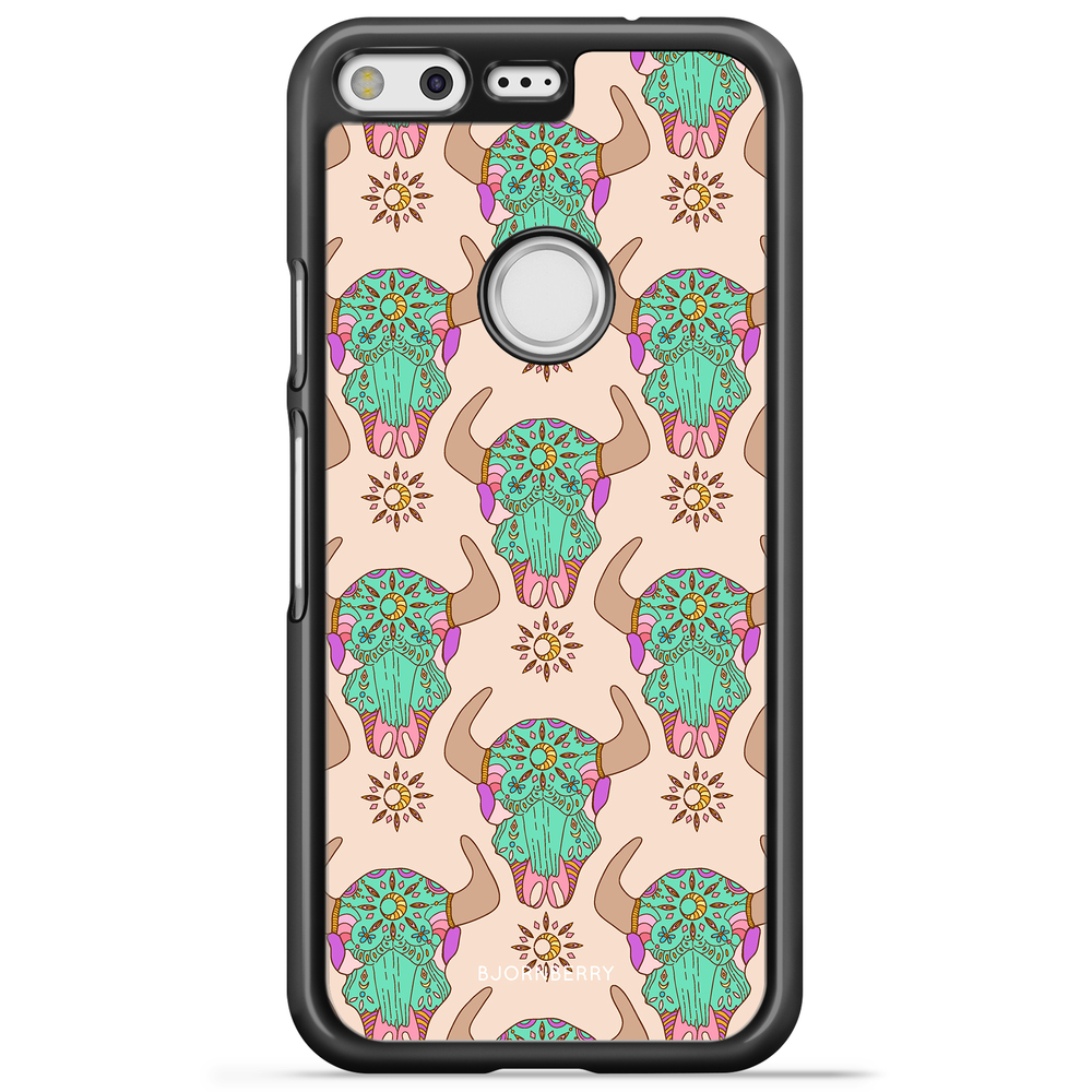 Google Pixel Case - Beautiful Skulls