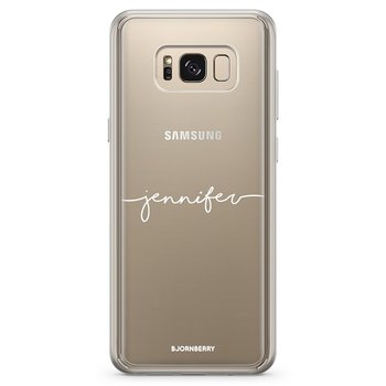 Samsung Galaxy S8 Plus Case Fashion Custom - Name White