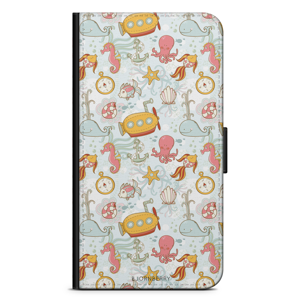 Sony Xperia 10 Plus Wallet Case - Sea life