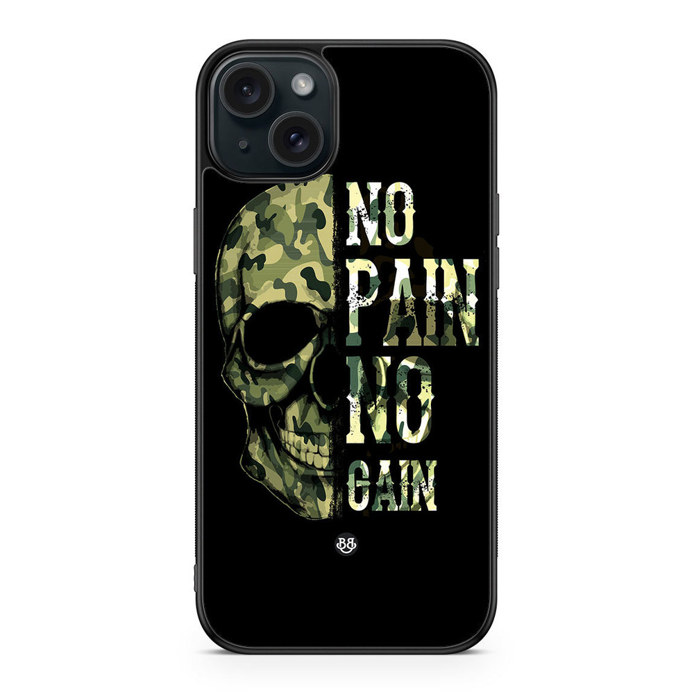 iPhone 15 Plus Skal - No Pain No Gain