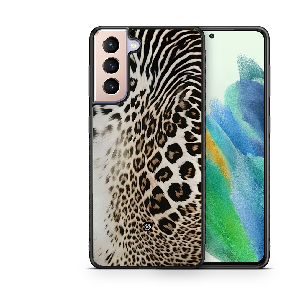 Samsung Galaxy S21 FE 5G Case - WILD BLOOM - Leopard Fade
