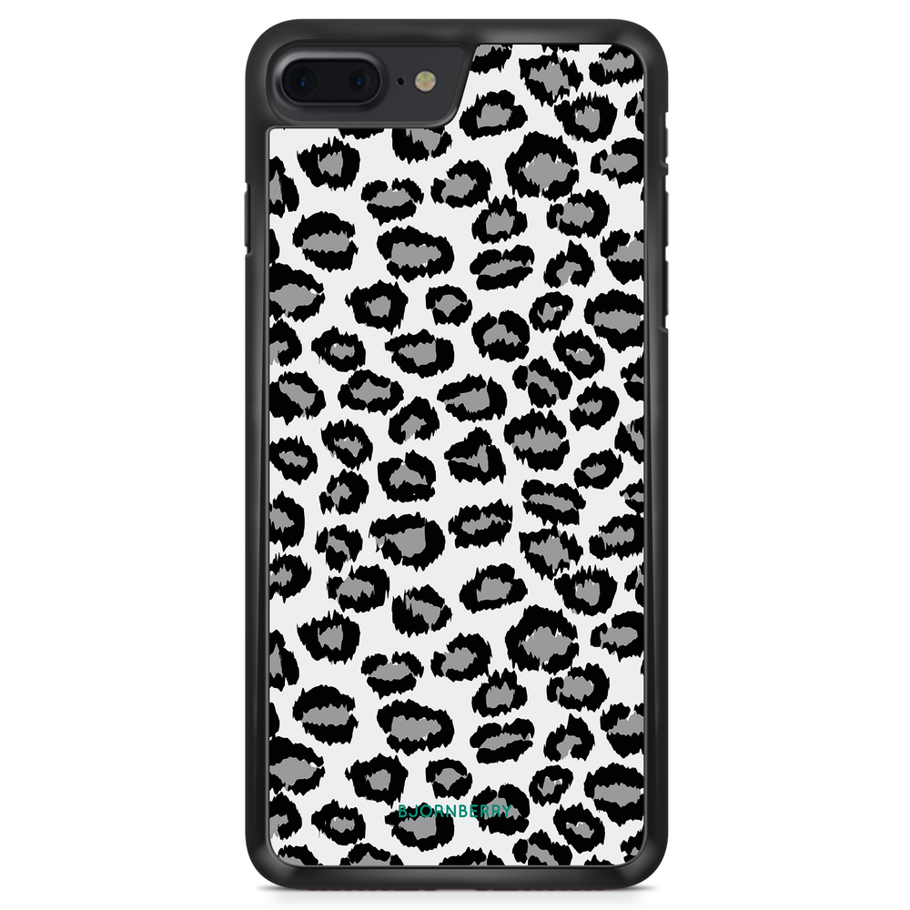 iPhone 8 Plus Case - Gray Leopard