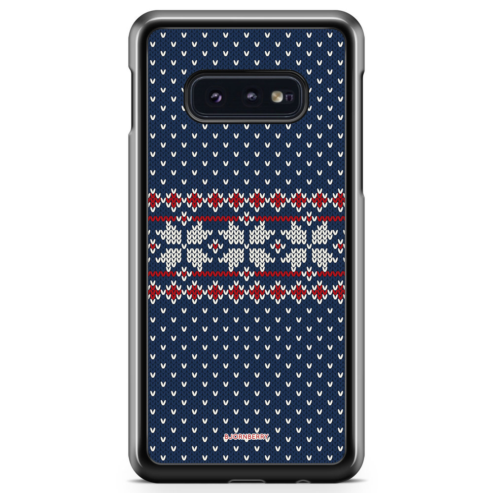Samsung Galaxy S10e Case - Knitted Xmas