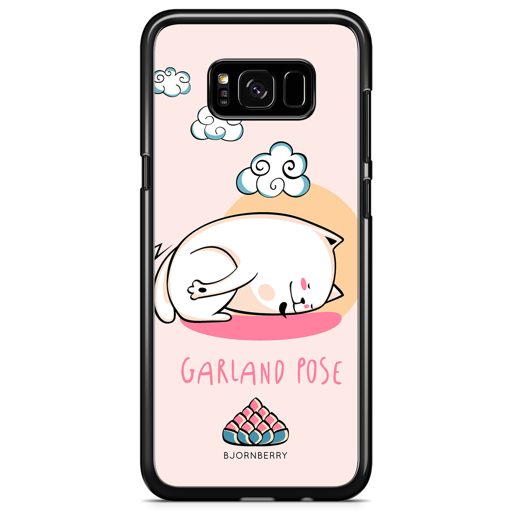 Samsung Galaxy S8 Case - Yoga Cat Garland