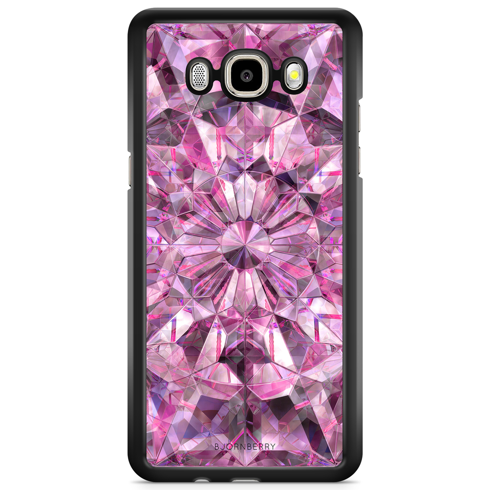 Samsung Galaxy J5 (2015) Case - Pink Crystals