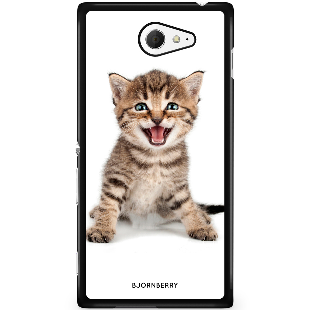 Sony Xperia M2 Aqua Case - Cute Kitten