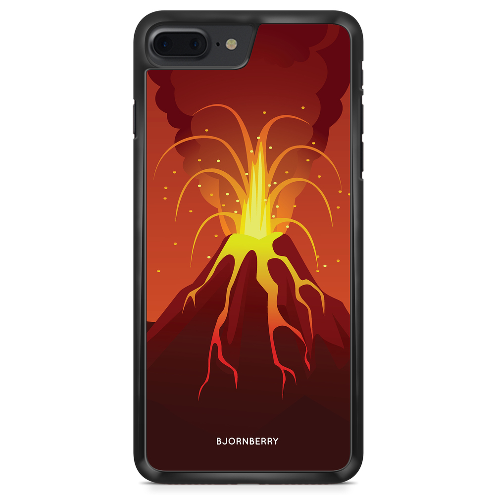 iPhone 8 Plus Case - Cartoon Vulcano