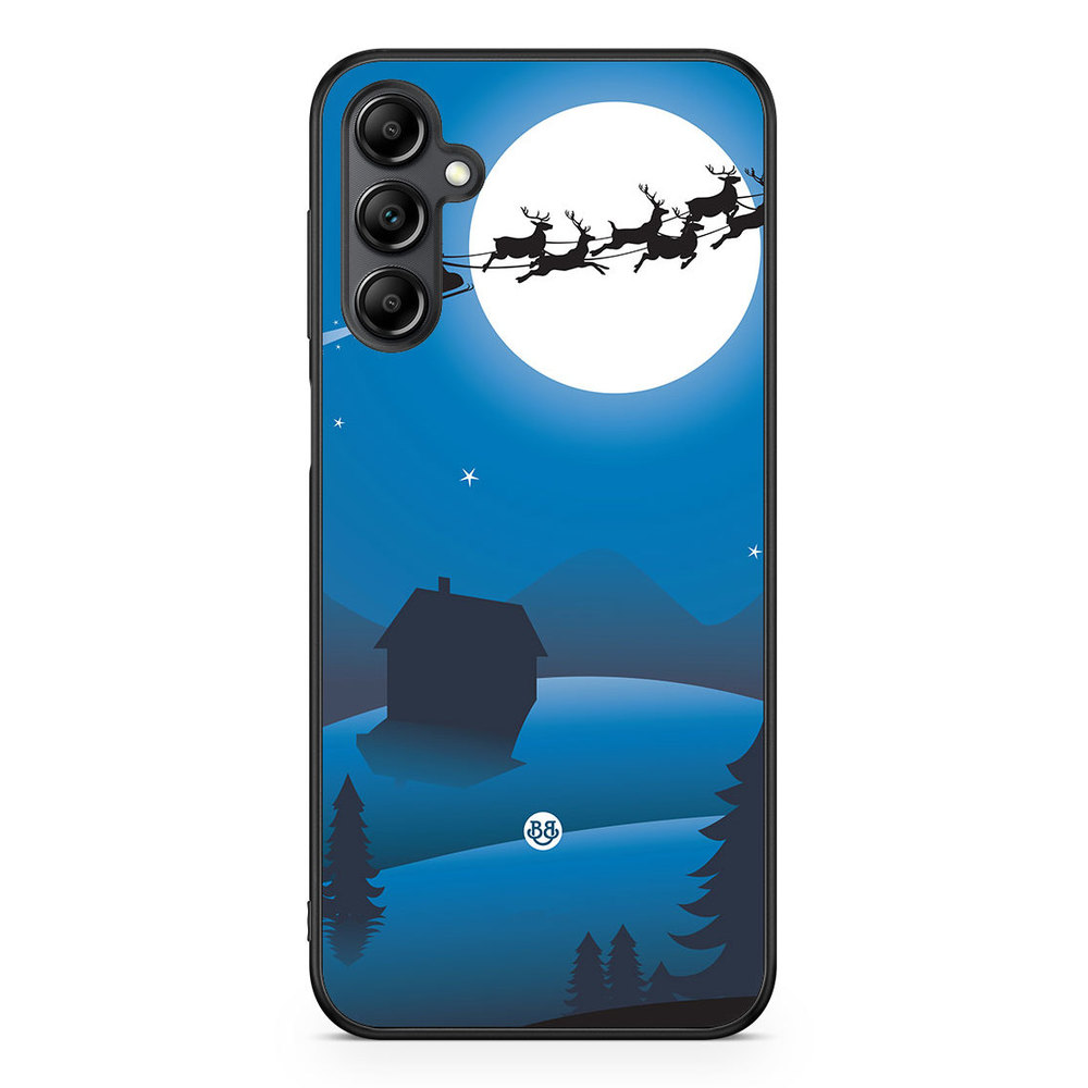 Samsung Galaxy A14 4G/5G Case - Festive Sleigh
