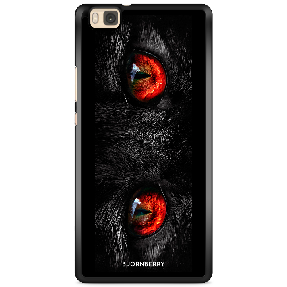 Huawei P8 Lite Case - Red Cat Eyes