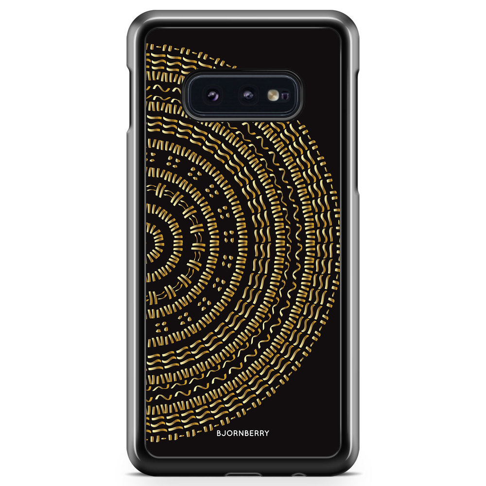 Samsung Galaxy S10e Case - Mandala Gold/Black