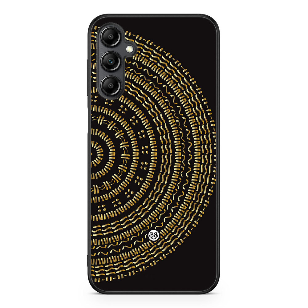 Samsung Galaxy A14 4G/5G Case - Mandala Gold/Black