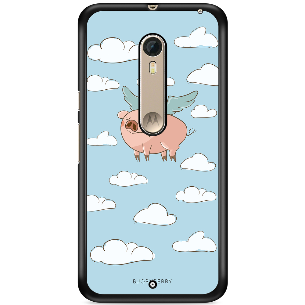 Moto X Style Case - Flying Pig