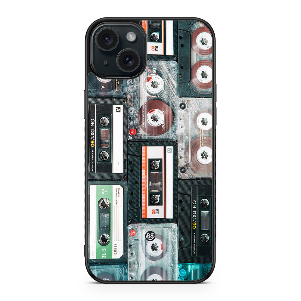 iPhone 15 Plus Case - Audio Cassette