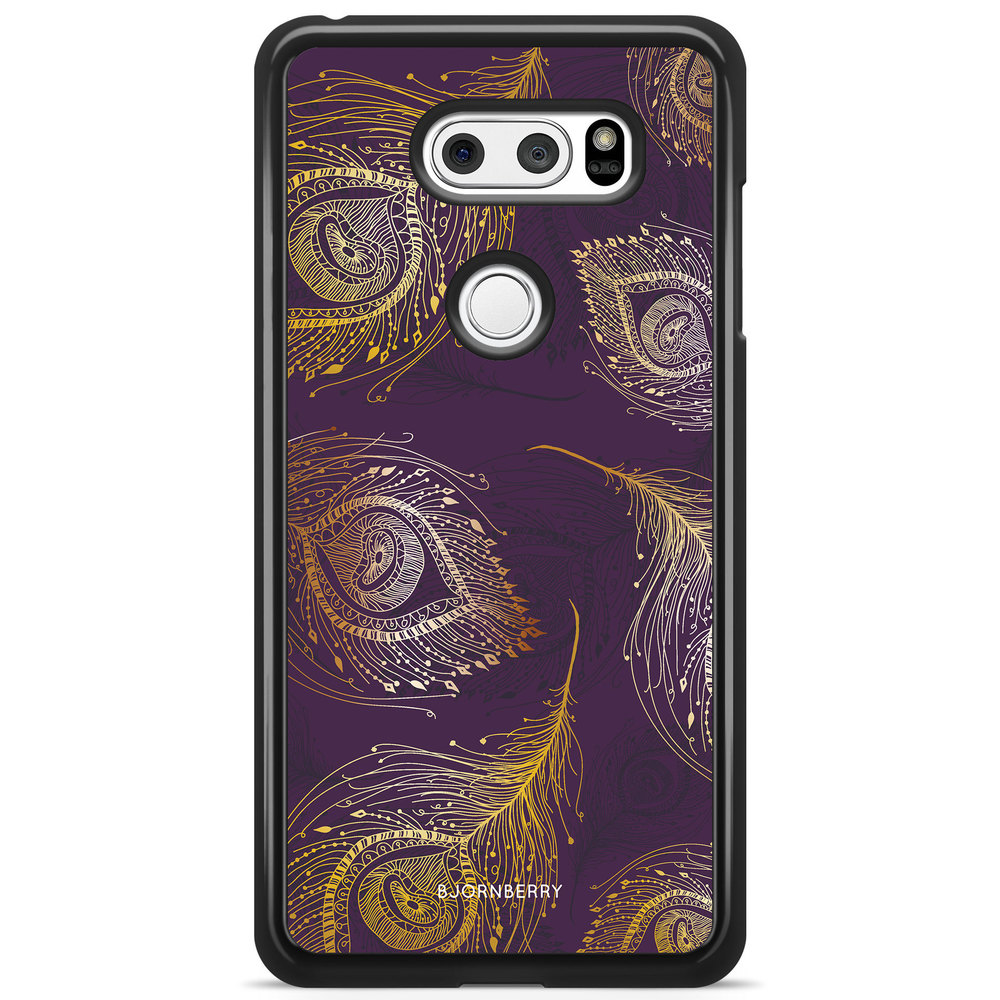 LG V30 Case - Peacock Feathers