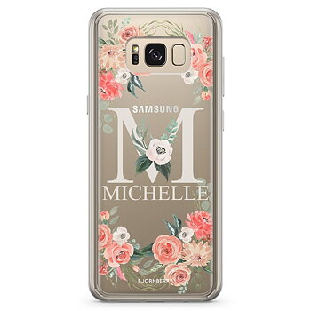 Samsung Galaxy S8 Plus Case Fashion Custom - Monogram Name