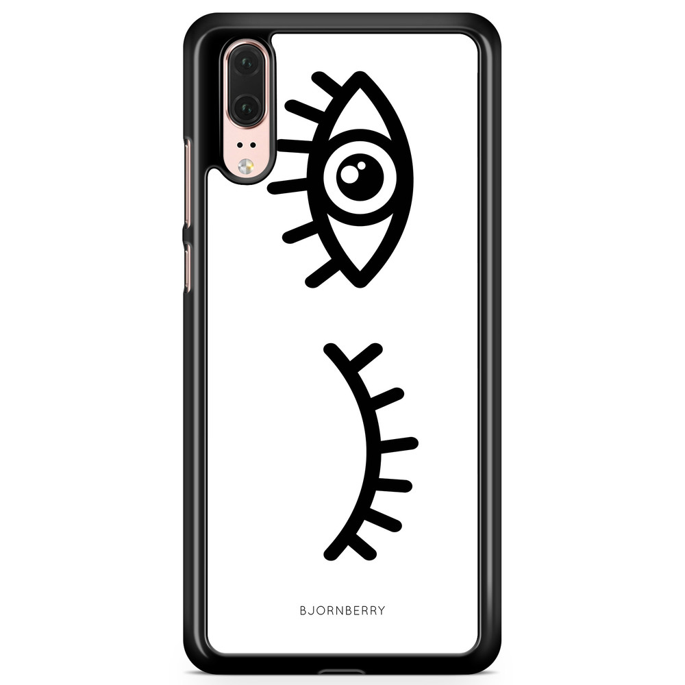 Huawei P20 Case - Black Eyes