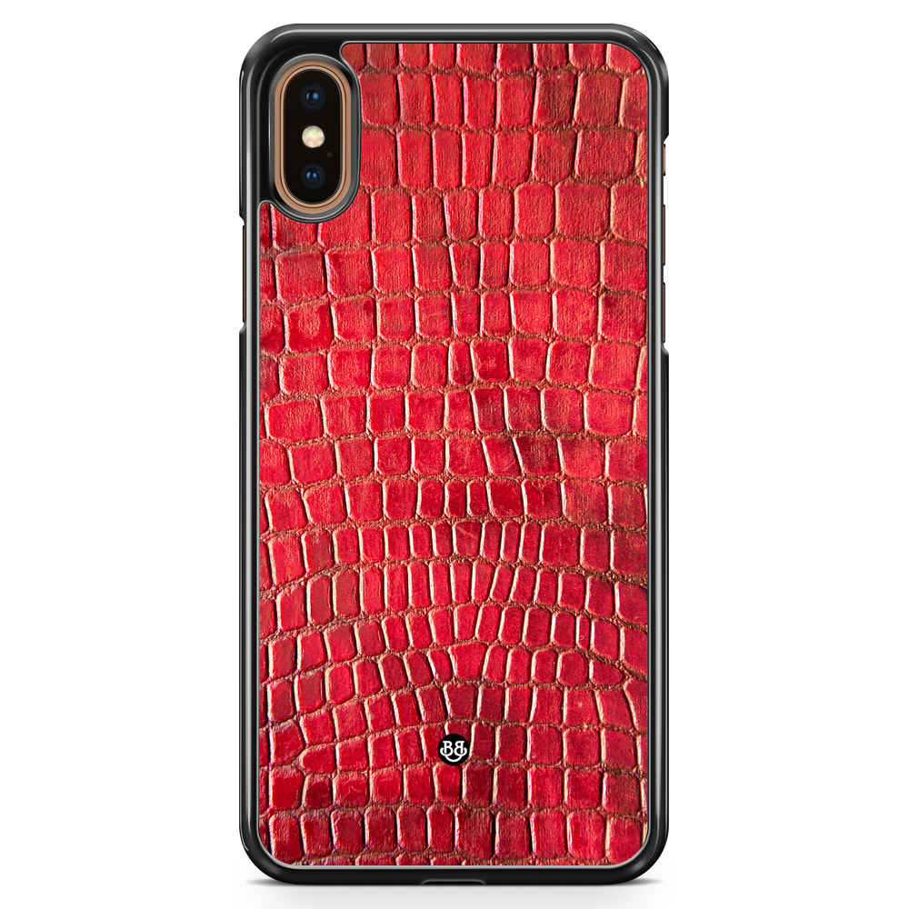 iPhone XS Max Case - Red Snake