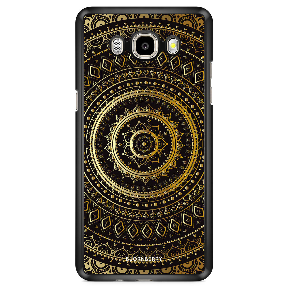 Samsung Galaxy J7 (2016) Case - Gold Mandala