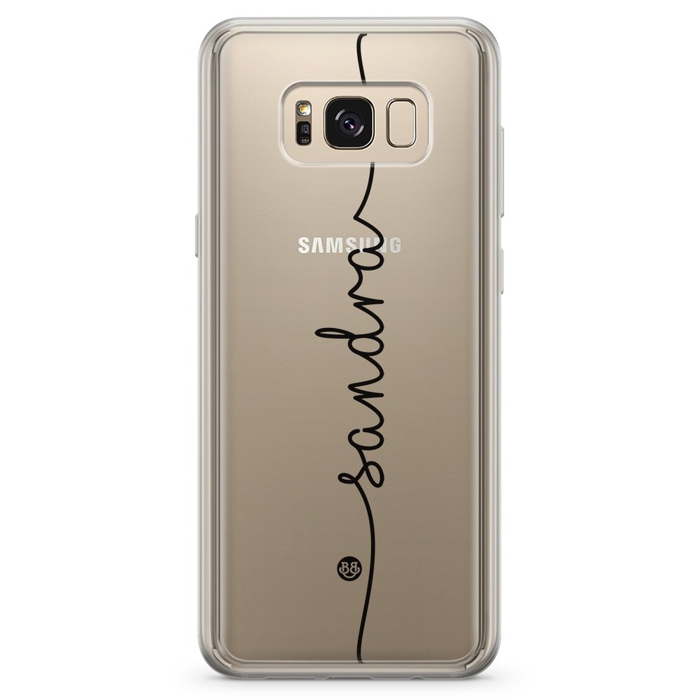Samsung Galaxy S8 Plus Case Fashion Custom - Centered Name