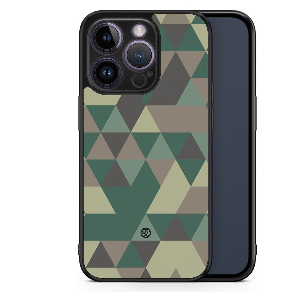 iPhone 14 Pro Case - Camo Triangle