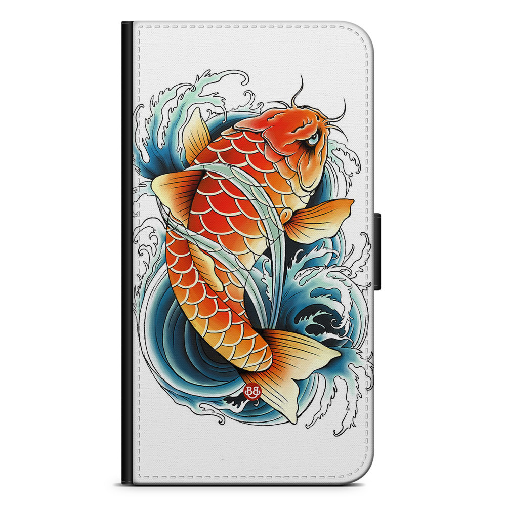 Motorola Moto E40 Wallet Case - Koi Fish