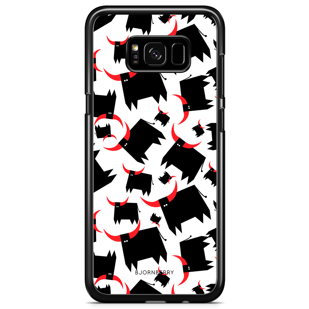 Samsung Galaxy S8 Plus Case - Bull Red Horns