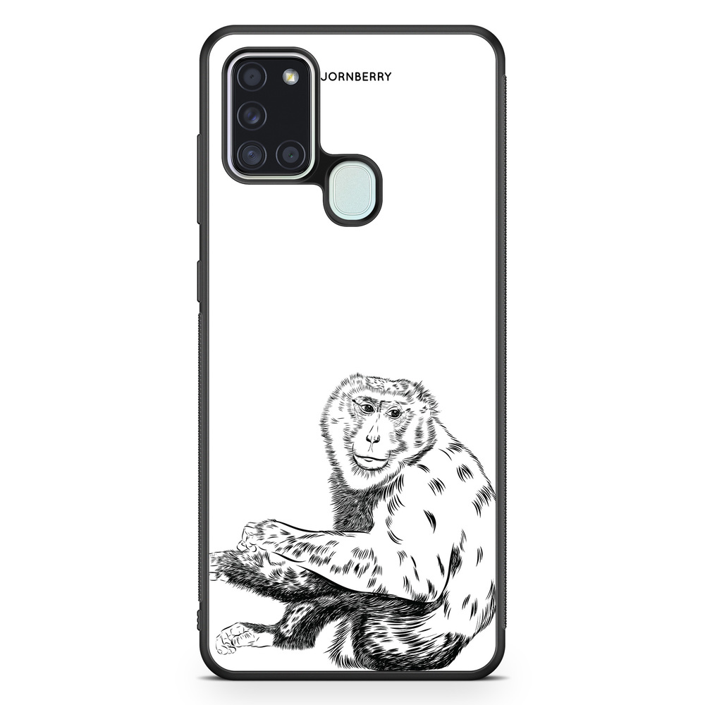 Samsung Galaxy A21s Case - Calm Monkey