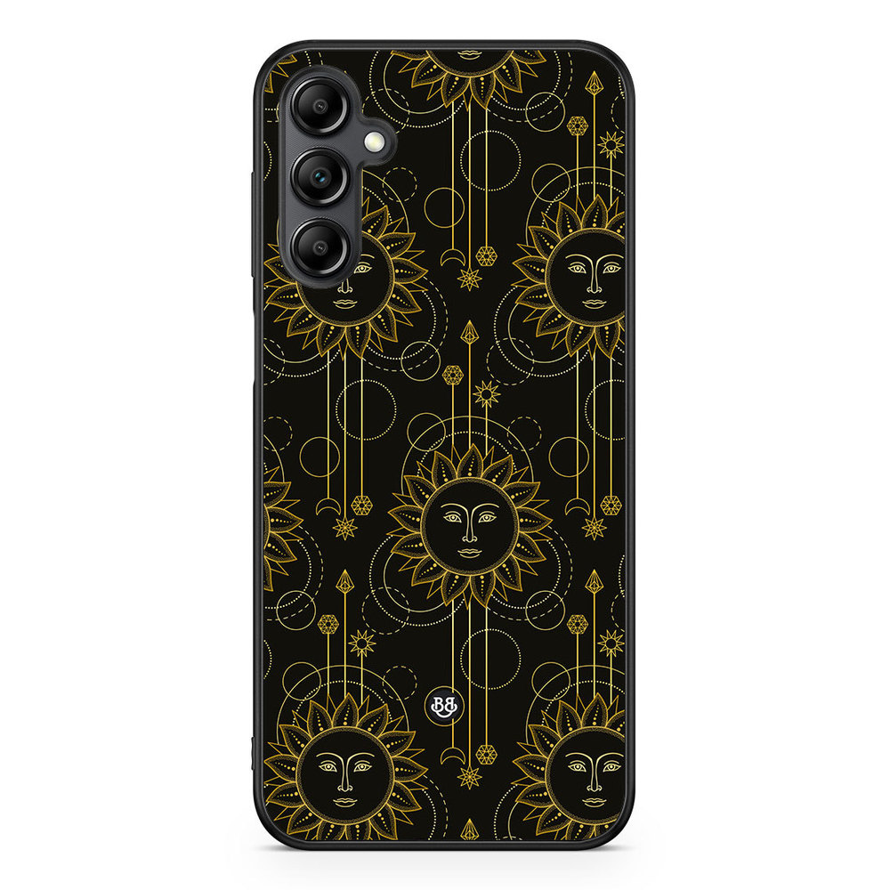 Samsung Galaxy A14 4G/5G Case - Gold Suns