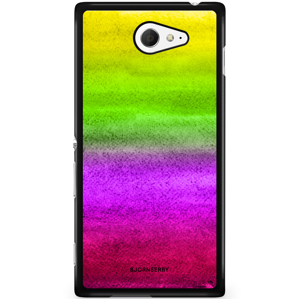 Sony Xperia M2 Aqua Case - Watercolor
