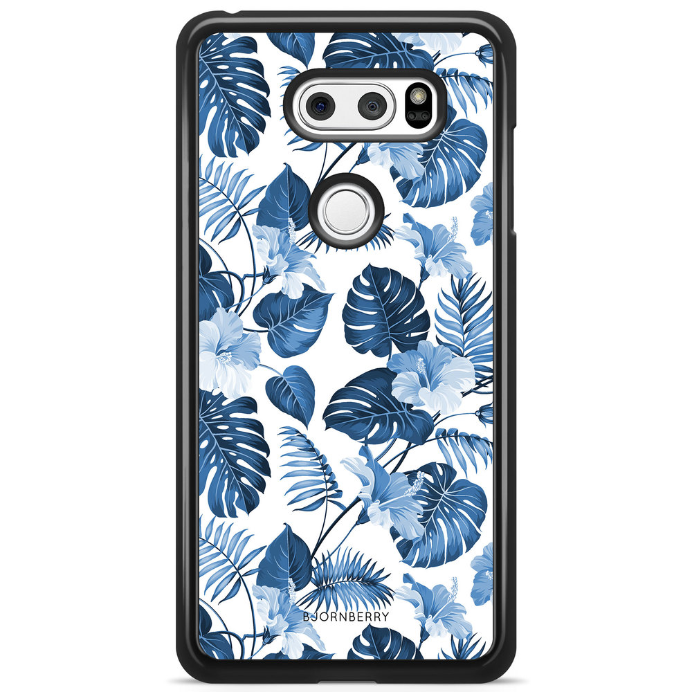LG V30 Case - Blue Flowers