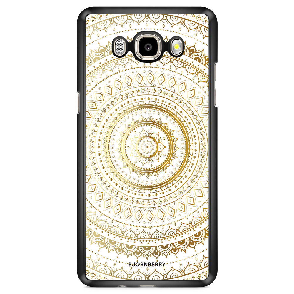 Samsung Galaxy J7 (2016) Case - Gold Mandala