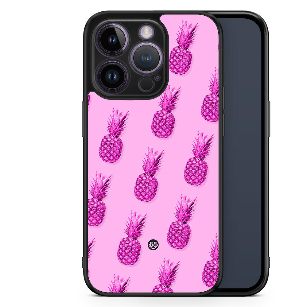 iPhone 14 Pro Case - Pineapple Pattern