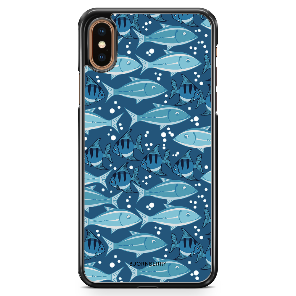 iPhone XS Max Case - Fish Pattern