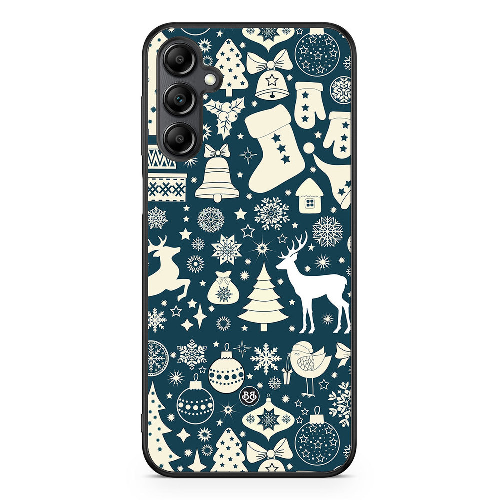 Samsung Galaxy A14 4G/5G Case - Reindeers & Spruces